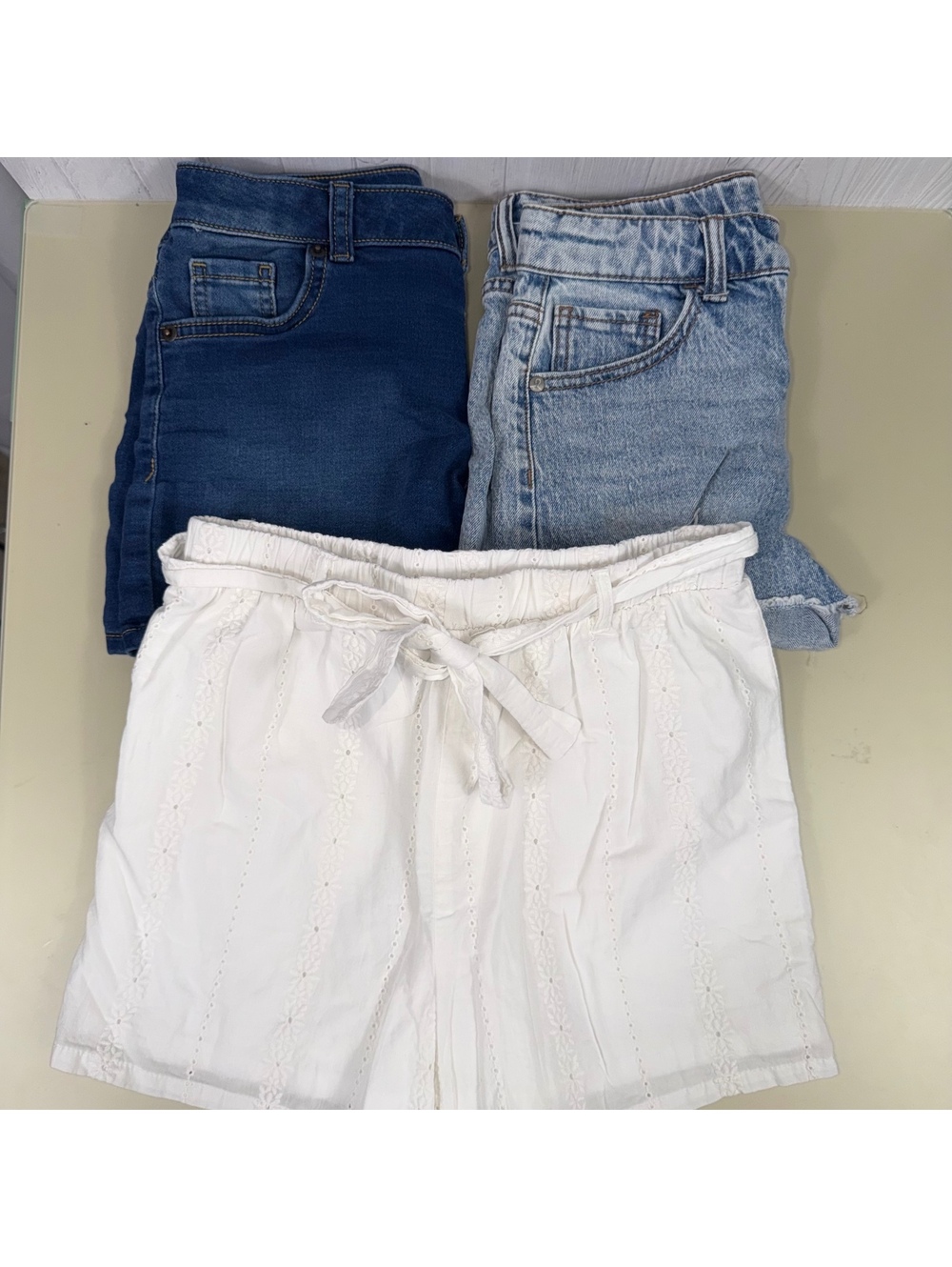 Girls Size 10/12 Shorts Lot Art Class & Cat & Jack Denim